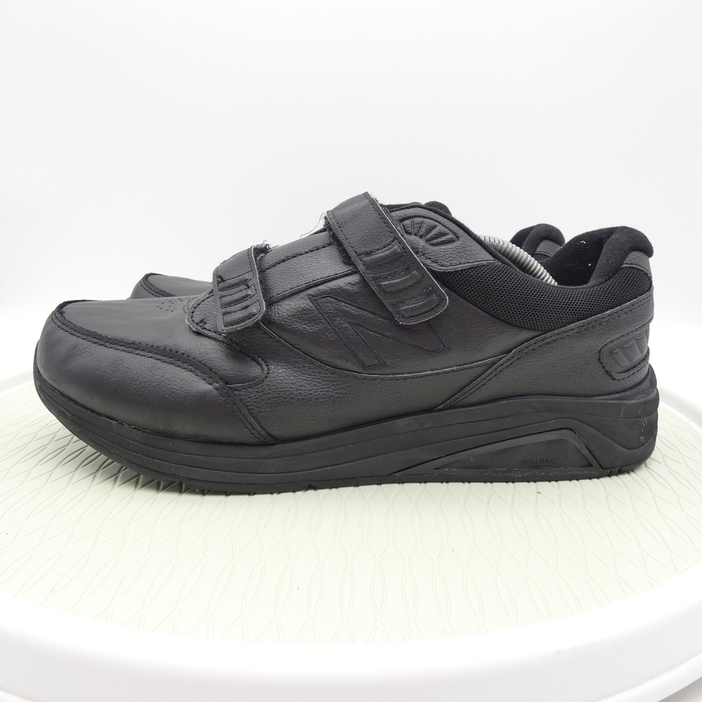 New Balance 928v3 Mens 10.5 6E Extra Wide Black Leather Walking Shoes MW928HB3
